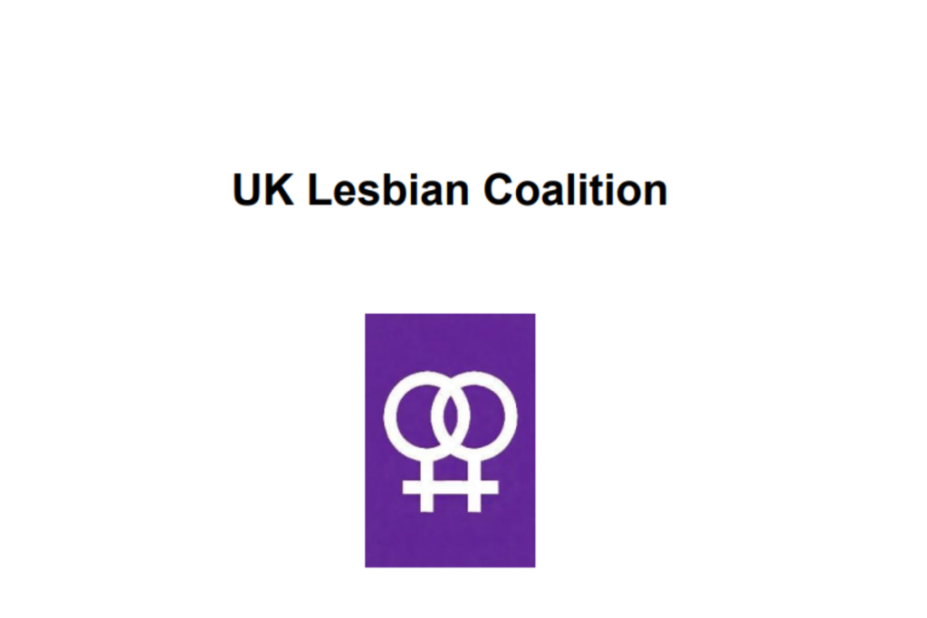 Lesbian Persistence UK Lesbian Coalition logo